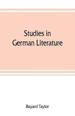 Studies in German literature