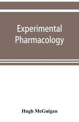 Experimental pharmacology - Hugh McGuigan - cover