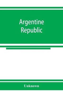 Argentine republic - cover