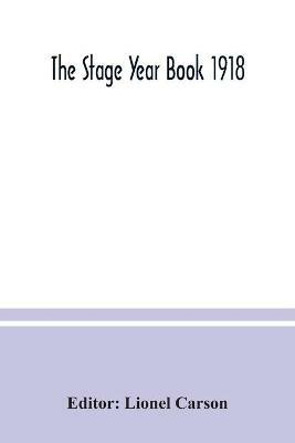 The Stage year book 1918 - cover
