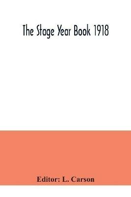 The Stage Year Book 1918 - cover