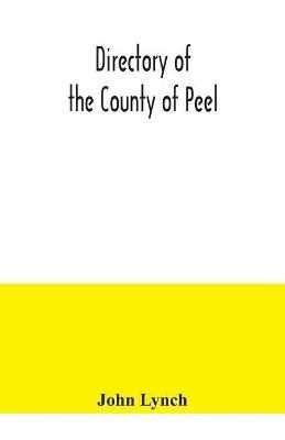 Directory of the County of Peel - John Lynch - cover