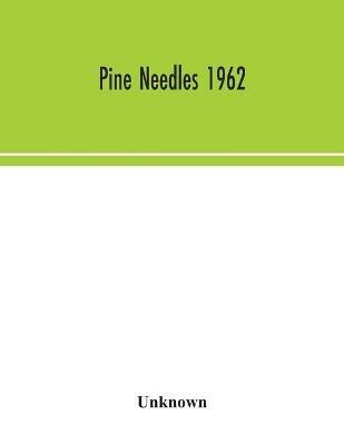Pine Needles 1962 - cover