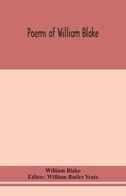 Poems of William Blake - William Blake - cover