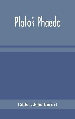 Plato's Phaedo - cover