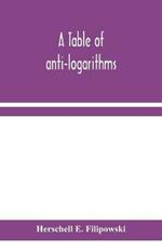 A table of anti-logarithms: containing to seven places of decimals, natural numbers answering to all logarithms from 00001 to 99999; and an improved table of Gauss's logarithms
