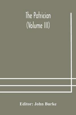 The Patrician (Volume III) - cover