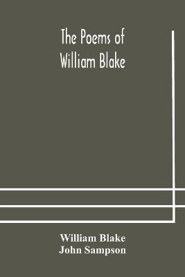 The poems of William Blake - William Blake,John Sampson - cover