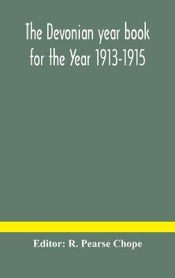 The Devonian year book for the Year 1913-1915 - cover