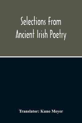 Selections From Ancient Irish Poetry - cover