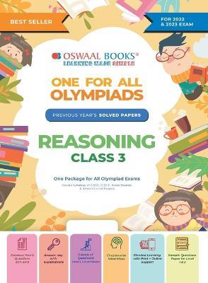 Oswaal One For All Olympiad Previous Years' Solved Papers, Class-3 Reasoning Book (For 2022-23 Exam) - Oswaal Editorial Board - cover