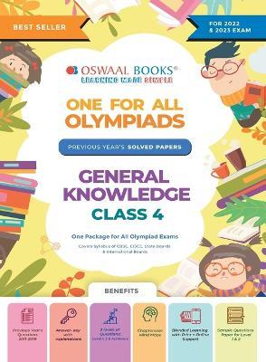 Oswaal One For All Olympiad Previous Years' Solved Papers, Class-4 General Knowledge Book (For 2022-23 Exam) - Oswaal Editorial Board - cover