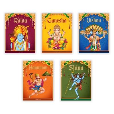 Children's First Mythology Stories: RAM, Shiva, Hanuman, Ganesha, Vishnu - Wonder House Books - cover