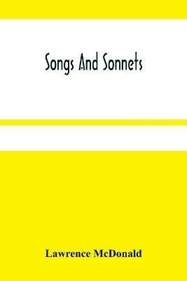 Songs And Sonnets - Lawrence McDonald - cover