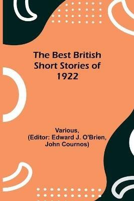 The Best British Short Stories of 1922 - Various - cover