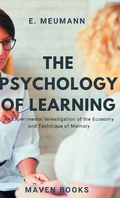 The Psychology of Learning - E Meumann - cover