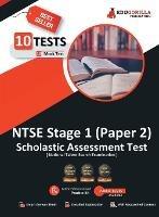 NTSE Stage 1 Paper 2: SAT (Scholastic Assessment Test) Book National Talent Search Exam 10 Full-length Mock Tests (1000+ Solved Questions) Free Access to Online Tests - Edugorilla Prep Experts - cover