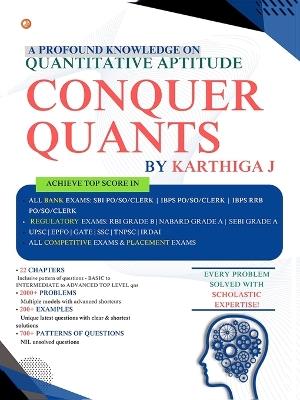 Conquer Quants - Karthiga J - cover