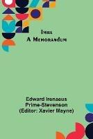 Imre; A Memorandum - Edward Irenaeus Prime-Stevenson - cover