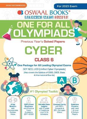 Oswaal One For All Olympiad Previous Years' Solved Papers, Class-6 Cyber Book (For 2023 Exam) - Oswaal Editorial Board - cover