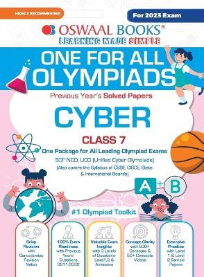 Oswaal One For All Olympiad Previous Years' Solved Papers, Class-7 Cyber Book (For 2023 Exam) - Oswaal Editorial Board - cover