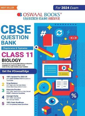 Oswaal CBSE Class 11 Biology Question Bank (2024 Exam) - Oswaal Editorial Board - cover