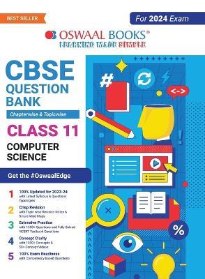 Oswaal CBSE Chapterwise & Topicwise Question Bank Class 11 Computer Science Book (For 2023-24 Exam) - Oswaal Editorial Board - cover
