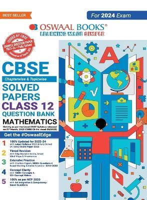 Oswaal Cbse Class 12 Mathematics Question Bank 2023-24 Book - Oswaal Editorial Board - cover