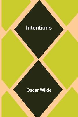 Intentions - Oscar Wilde - cover