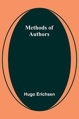 Methods of Authors - Hugo Erichsen - cover