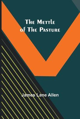 The Mettle of the Pasture - James Lane Allen - cover