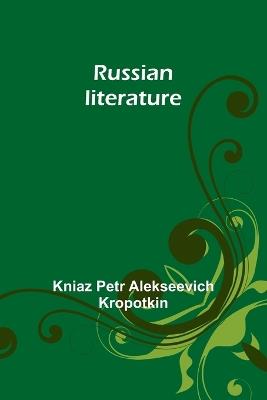 Russian literature - Kniaz Kropotkin - cover