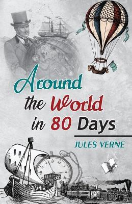 Around the world in 80 Days - Jules Verne - cover