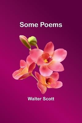 Some Poems - Walter Scott - cover