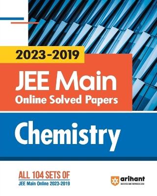 2023 - 2019 JEE Main Online Solved Papers Chemistry - Pooja - cover