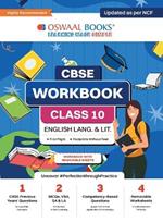 Oswaal CBSE Workbook English Language and Literature Class 10 Updated as per NCF For better results For 2024 Exam