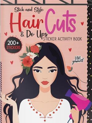 Stick and Style Hair cuts & Do ups Stickers Activity Book (Edition1) - cover