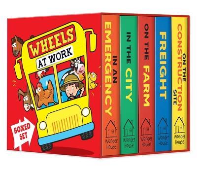 Wheels at Work (Boxed Set) - Wonder House Books - cover