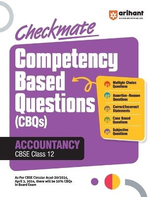 Checkmate CBQs Accountancy 12th - Nitin Gandhi - cover