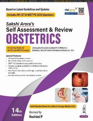 Self Assessment & Review: Obstetrics - Roshini P - cover
