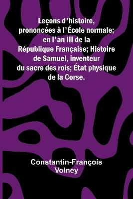 Adventures of the Comte de la Muette during the Reign of Terror (Edition1) - Constantin-Fran Ois Volney - cover