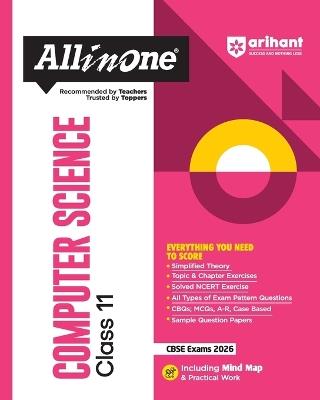 All in One Computer Science CBSE Class 11 (EditionXII) - Neetu Gaikwad - cover