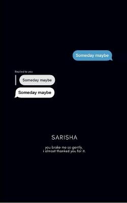 Someday maybe - Sarisha - cover