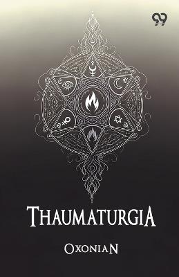 Thaumaturgia - Oxonian - cover