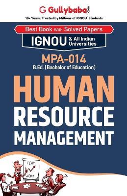 MPA-014 Human Resource Management - Vinay Tiwari - cover