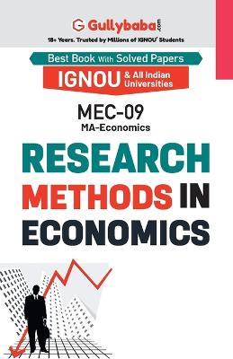 Research Methods in Economics - Panel Gullybaba Com - cover