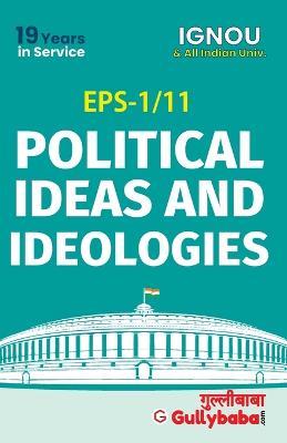 EPS-1/11 Political Ideas And Ideologies - Neetu Sharma - cover
