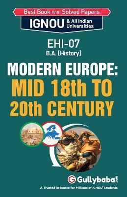 Ehi-7 Modern Europe: Mid Eighteenth to Mid Twentieth Century - Pratibha Thakur - cover