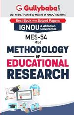 MES-054 Methodology of Educational Research