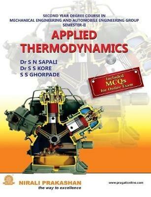 Applied Thermodynamics - S S Kore - cover